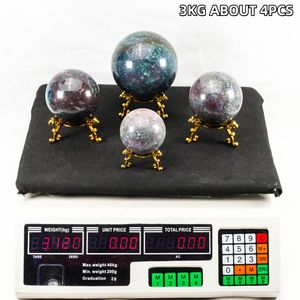 Hochwertige natürliche Rubin Fuchs ite Kugeln Kristall kugeln Großhandels preise Kugel für <span class=keywords><strong>Meditation</strong></span> - Product Image 4