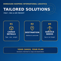 Agent maritime de la Chine vers l'Italie, transitaire maritime FCL, services logistiques porte-à-porte pour le transport de marchandises import-export