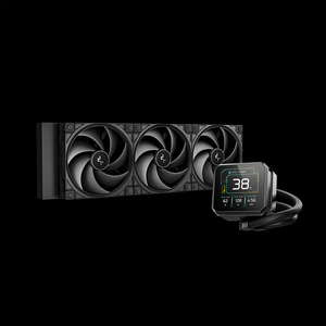 New Stock DEEPCOOL Spartacus 360 Pro Customizable LCD Display 3.4inch AIO CPU <b>Cooler</b> ARGB Liquid CPU <b>Fan</b> Gaming Computer Cooling - Product Image 2