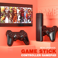Console de jeu vidéo rétro TV Classic Game Box Lite pour FC PS1 GBA 2.4G Wirelesroller HD 64G X2 Game Stick 4K Gd10