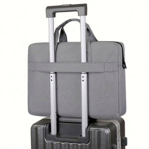 Custom Logo Printing 15-16 Inch Large Capacity Men's Business <b>Briefcase</b> Laptop Shoulder Bag with Elegant Design Corporate Gift - Product Image 5