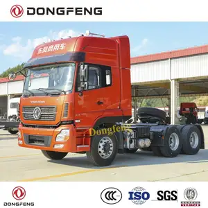 Dongfeng 4X2 Of 6X4 Road Tractor Truck Met Cummins Of Yuchai Merk Motor 245 ~ 560 hp Model Voor Optie