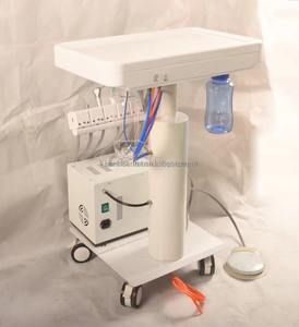 Unidade Móvel de Dentística Portátil de Luxo com Compressor de Ar de 12L, Carrinho de Transporte, Armário para Clínica Odontológica - Product Image 4