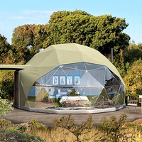 Carpa Domo de PVC para Exteriores de Alta Gama, Impermeable/Retardante de Llama, de Triple Capa, para las Cuatro Estaciones