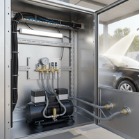 Compresseur d'air comprimé à haut débit pour stations-service et stations de recharge automatiques, compresseur d'air propre pour voitures