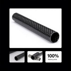Tubo de Fibra de Carbono 3k Personalizado a Precio de Fábrica SY - Colores Personalizados, Peso Ligero, Mayor Resistencia, Tamaños Personalizables de 1 mm - Product Image 2