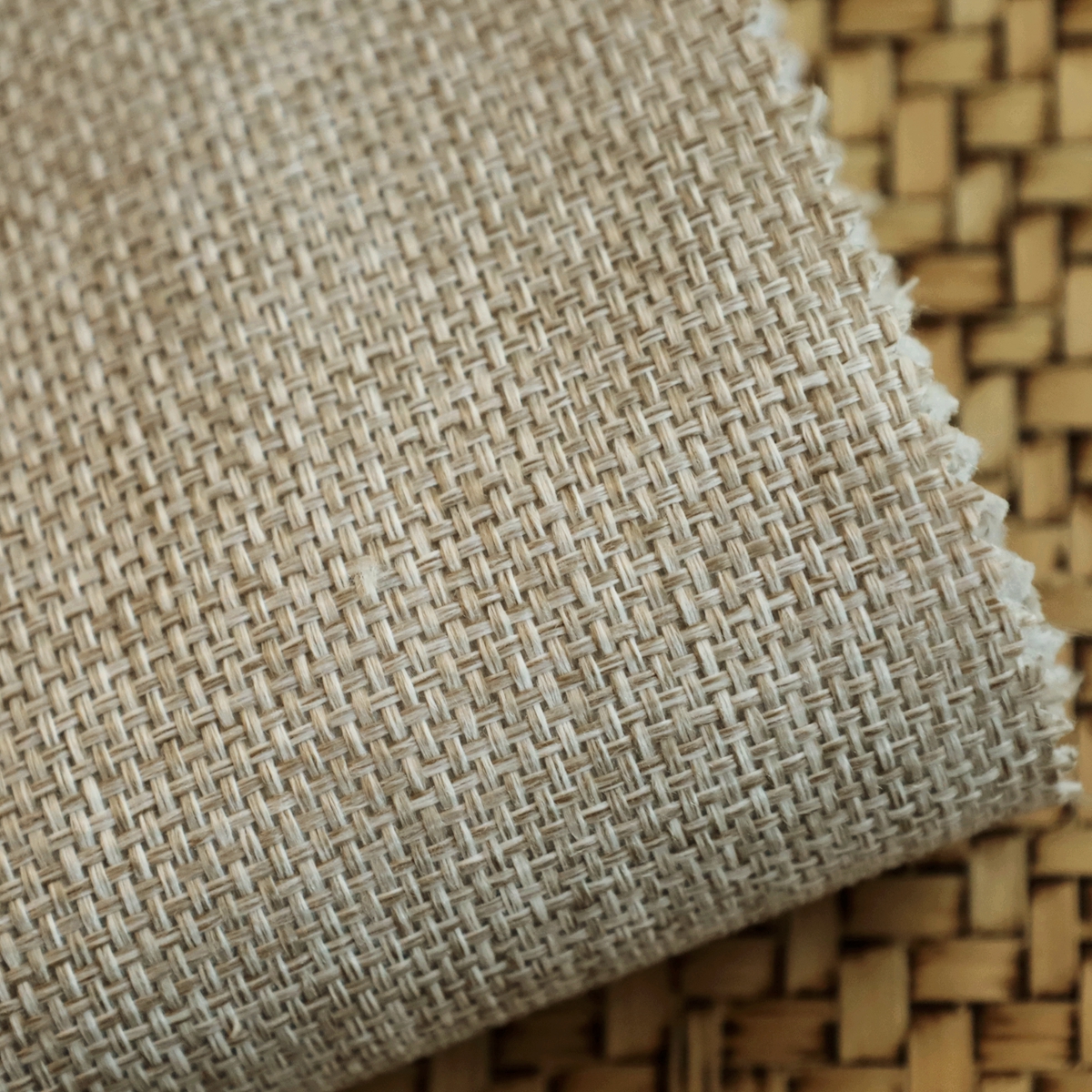 1 ㎡-paille japonaise chanvre 12-thé jaune