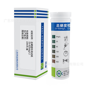 Tiras Reactivas Huankai para Prueba de Dureza Total 0-120mg/L, Papel de Prueba Portátil y Rápido para la Calidad del Agua en Acuicultura y Agua Mineral - Product Image 2