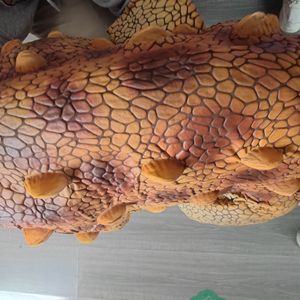 Étui en cuir pour robot chien Yushu, motif dinosaure Triceratops, avec fonction de personnalisation - Product Image 2