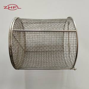 Canasta de Malla de Alambre Rectangular de Acero Inoxidable 304 SS de China, Almacenamiento Personalizado, Tejido Plano, Técnica Soldada, Ecológica - Product Image 3