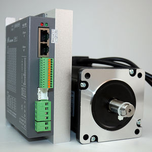 利川CANopen nema 34步进电机8N.<span class=keywords><strong>m</strong></span> 6A 2相闭环步进电机驱动器套件LC86H2114 + CL86C - Product Image 1