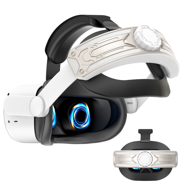 Elite Sports VR Headset Accessories for Meta for Quest 2 Comfortable Wireless Shell for Virtual World Players Game Boy Boxed