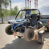 Buggy Todoterreno con Dirección Asistida, Modelo K5 de Trail Blazer Manufacturing, CVT Automático, 65 km/h