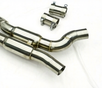Tuyau intermédiaire égal de longueur en acier inoxydable SS304 pour BMW F80 F82 F87 M2 M3 M4 S55 3.0T 2018-2021 – Performance Racing Hpipe Midpipe – Vente en gros