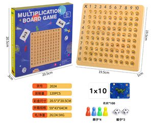 Nuevas Tablas de Multiplicar de Plástico, Material Didáctico de Matemáticas para Primaria, Juguetes Educativos para <span class=keywords><strong>la</strong></span> Primera Infancia, Juegos para Padres <span class=keywords><strong>e</strong></span> Hijos - Product Image 6