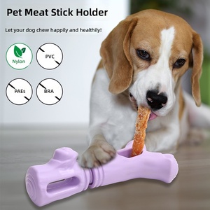 Safety <strong>Bully</strong> <strong>Stick</strong> Holder for Dogs Nylon Chew <strong>Stick</strong> Lock Holder Anti Choking Treat Dispensing Teether Toy for Large Breeds - Product Image 3