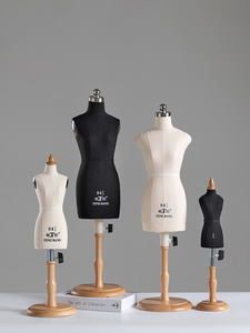 1/2 또는 1/3 또는 1/4 스케일 원피스 양식 미니 여성 소프트 모델 반 스케일 아기 마네킹 조정 가능한 양재점 마네킹 어린이 크기 - Product Image 2