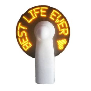 Ventilador con Pantalla LED y Logotipo Personalizado, Regalos Promocionales con Diseño de Letras Giratorias, Ventilador de Refrigeración Personalizado para Eventos Corporativos y Marca - Product Image 1