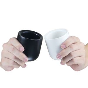 Tazza da Caffè Pour Scent 100 ml, Tazza Latte in Ceramica Spessa, <span class=keywords><strong>Set</strong></span> <span class=keywords><strong>Tazze</strong></span> Espresso Italiane, Tazza per Cold Brew - Product Image 1