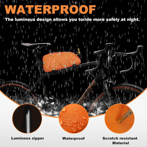 Bolsa personalizada para cuadro delantero <span class=keywords><strong>de</strong></span> <span class=keywords><strong>bicicleta</strong></span>, bolsa <span class=keywords><strong>de</strong></span> tubo superior impermeable para <span class=keywords><strong>bicicleta</strong></span>, para carretera, montaña, ciclismo al aire libre, viaje, senderismo - Product Image 5