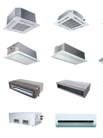 Unité de climatisation commerciale VRV VRF, système de climatisation central HVAC, console de commande de type boîte canalisée, climatisation de type split VRF