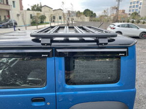 Jimny Rack <span class=keywords><strong>Cargo</strong></span> Panier de transport de bagages Support de toit pour Suzuki Jimny JB74 JB64 2018- Gen4 Sierra JB74w JB64w - Product Image 2