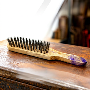 แปรงลวดสแตนเลส HIRA 35824 (ด้ามไม้) - Product Image 1