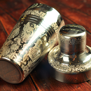 <span class=keywords><strong>Shaker</strong></span> à cocktail personnalisé en acier inoxydable 304 410ml/510ml Outils de barman simples et faciles à utiliser pour les bars de fête - Product Image 6