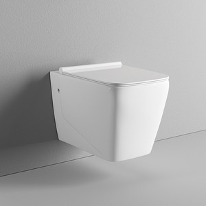 Fabricant personnalisé vente en gros belle qualité maison hôtel toilettes murales en céramique blanche toilette suspendue pour salle de bain - Product Image 1