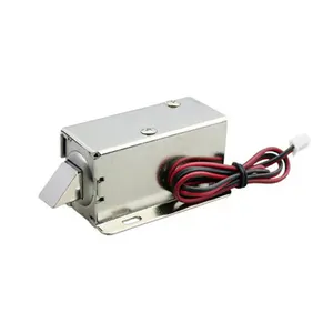 Mini Cerradura electrónica para cajón de gabinete, DC12V, 0.4A