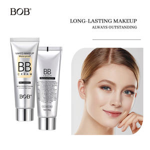 Crème <span class=keywords><strong>BB</strong></span> isolante authentique transfrontalière Bob, fond de teint <span class=keywords><strong>naturel</strong></span>, couvrant, non-cakey, hydratant, longue tenue, <span class=keywords><strong>effet</strong></span> peau nue - Product Image 1