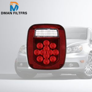 Feux arrière à 39 LED rouges et blancs, double couleur, avec clignotants et feux de recul, compatibles Wrangler TJ CJ <span class=keywords><strong>1976</strong></span> à 2006, état neuf - Product Image 6