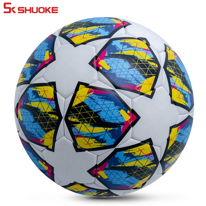 Размер 5 стандартный Официальный Новый PU футбольный мяч Термическое склеивание Детские Футбольная форма