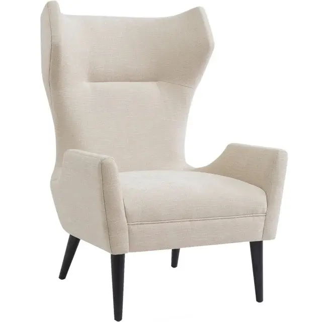 Uxury-Silla de estilo nórdico de alta calidad Talia, sillón de ocio de estilo moderno para hotel comercial, sala de estar