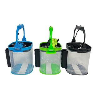 Visuitrusting EVA Outdoor Multifunctionele opvouwbare waterdichte transparante opslagemmer voor levende vissen Lichtgewicht 10-15L Draagbaar - Product Image 2
