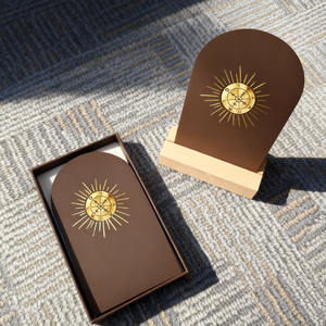 Baraja de 78 Cartas del Oráculo, <span class=keywords><strong>Tarot</strong></span> Original para Principiantes, Impresión con Logotipo Dorado, Cartas del <span class=keywords><strong>Tarot</strong></span> con Forma de Arco - Product Image 2