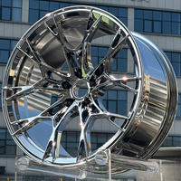 Jantes en alliage forgé 18 19 20 pouces, jantes personnalisées concaves 5x112 5x120 chromées pour X5 A6 Q7 RS6 911 Panamera Cayenne 488