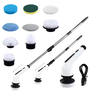 Cepillo de Limpieza Eléctrico Inalámbrico Multifuncional para Baño, Ducha, Azulejos, Interior de Automóviles y Superficies del Hogar - Product Image 1