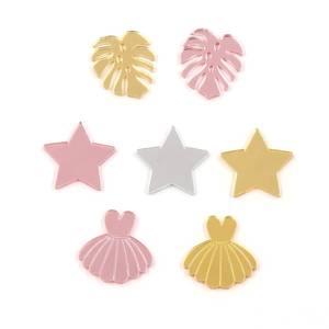 Custom DIY Handmade Animal-Themed Cartoon Pattern Luggage Tags for Little Girls Customizable Acrylic Crafts Mirror-Like Finish