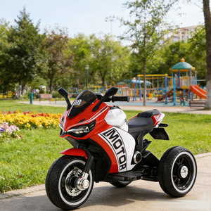 <span class=keywords><strong>Moto</strong></span> électrique pour enfants, jouets pour garçons et filles, rechargeable, biplace, à batterie, scooter à trois <span class=keywords><strong>roues</strong></span> - Product Image 5