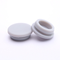 Bouchon en caoutchouc silicone moulé, résistant aux hautes températures, de forme ronde