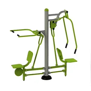 China Fitness Manufacture Pull Down Push Up Adults Park Fitness Equipment