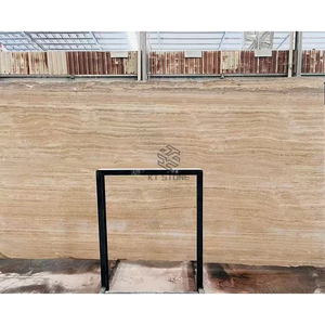 Panneau <span class=keywords><strong>de</strong></span> <span class=keywords><strong>travertin</strong></span> naturel résistant à l'humidité KT STONE, type plat, pour balcon, <span class=keywords><strong>terrasse</strong></span>, pavage intérieur/extérieur, marbre - Product Image 3
