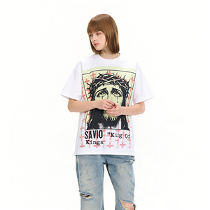 เสื้อยืดแขนสั้นพิมพ์ลายดาวสุดเท่ห์ สไตล์ลำลอง คุณภาพเยี่ยมจากคลังสินค้าสหรัฐอเมริกา ปี 2026 พร้อม NFC Scan สำหรับผู้ชาย รุ่น 1:1 - Product Image 1