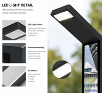 Banc solaire intelligent sur pied pour extérieur avec auvent cantilever simple et écran publicitaire numérique LCD vertical
