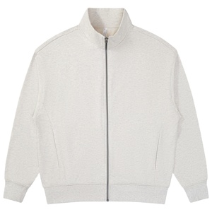 Sudadera con Cremallera 100% Algodón 330gsm al por Mayor, Cómoda, Informal y a la Moda para Unisex, con Logotipo Personalizado, Sudaderas con Capucha Lisas - Product Image 5