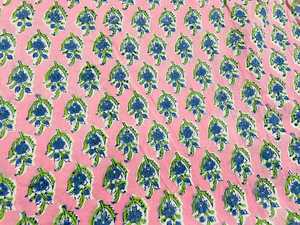 Hand Block Printed Laptop Sleeve Floral Quilted Cotton Durable <b>Travel</b> Gym <b>Bag</b> Stylish Everyday Carry <b>Bag</b> With Comfortable - Product Image 2