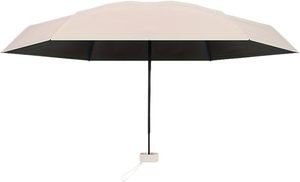 Wholesale Modern Mini Folding Travel Umbrella Portable Sunscreen UV Protection Dual-Purpose <b>Pocket</b> Design - Product Image 3