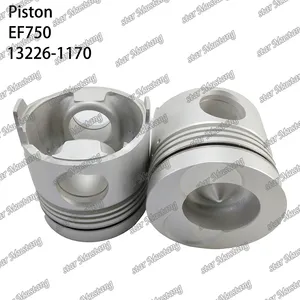 EF750 Piston 13226-1170 Hino motor parçaları için uygun