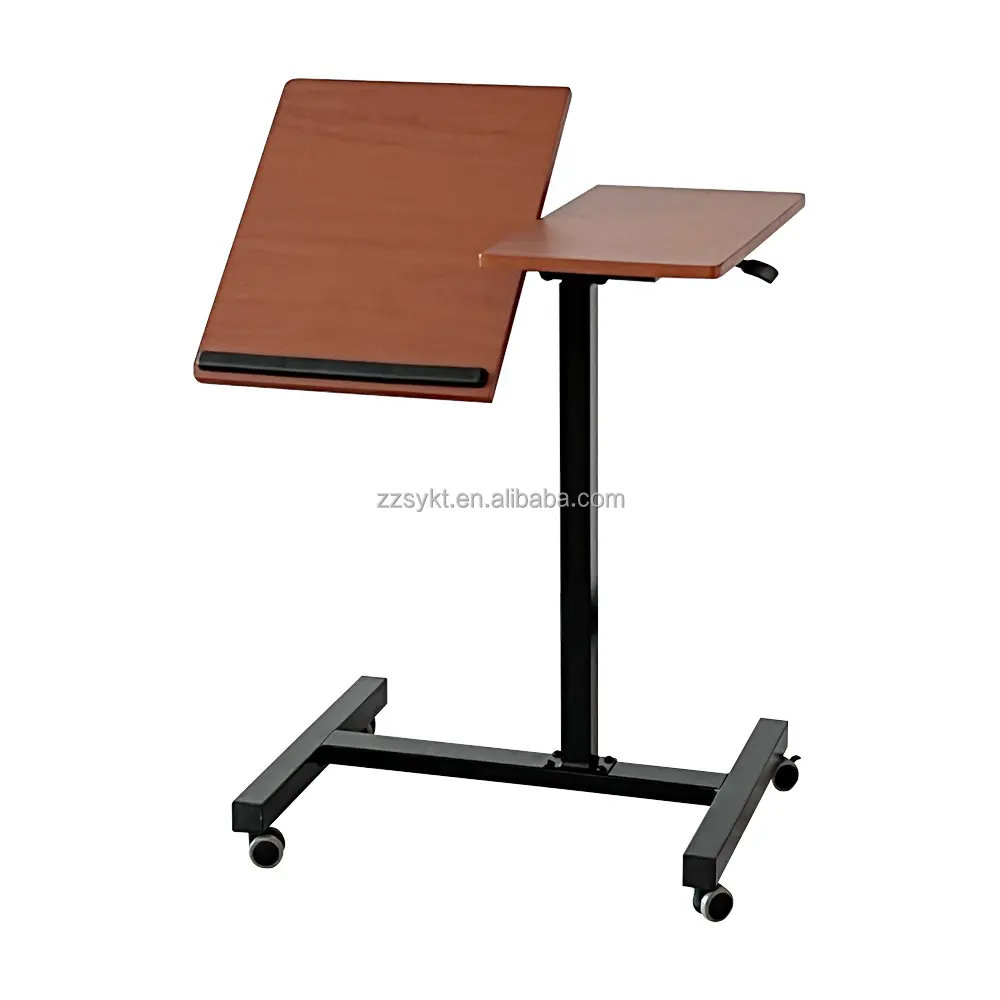 Modern popular ergonomic laptop table height adjustable section portable laptop table